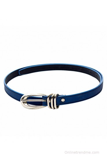 Skyways Blue Non Leather Women Belt